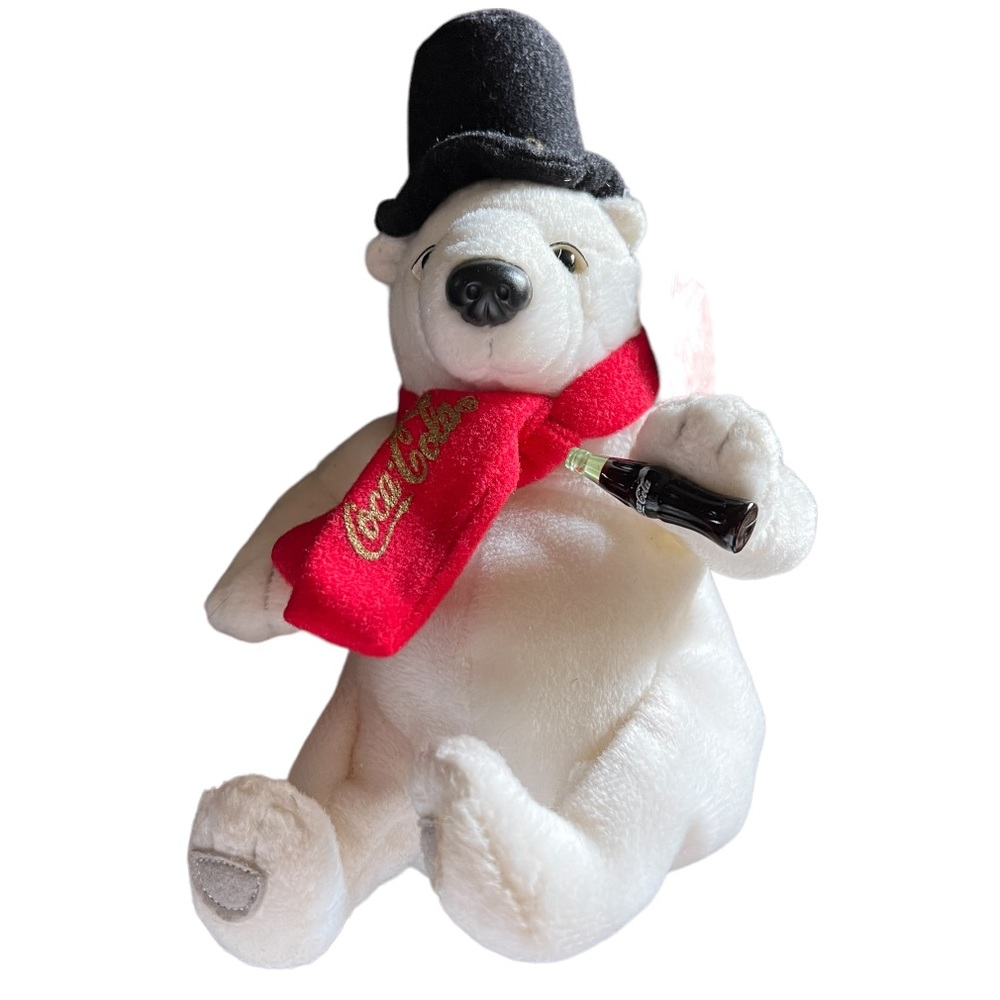 Vintage Coca Cola 2000 Exclusive Design Bear nwt